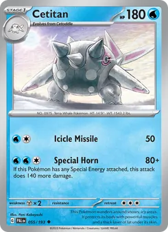 Cetitan, Paldea Evolved, no. 055