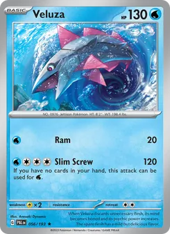 Veluza, Paldea Evolved, no. 056