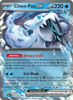 Chien-Pao ex, Paldea Evolved, no. 061