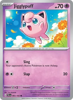 Jigglypuff, Paldea Evolved, no. 083