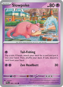 Slowpoke, Paldea Evolved, no. 085