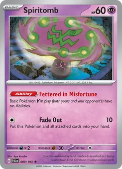Spiritomb, Paldea Evolved, no. 089