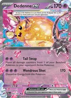 Dedenne ex, Paldea Evolved, no. 093