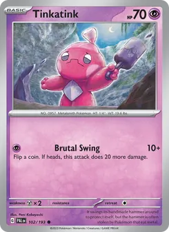 Tinkatink, Paldea Evolved, no. 102