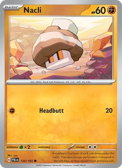 Nacli, Paldea Evolved, no. 120