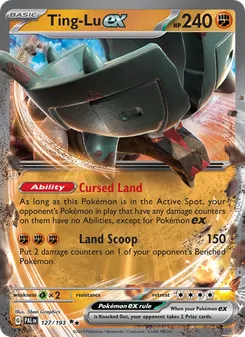 Ting-Lu ex, Paldea Evolved, no. 127