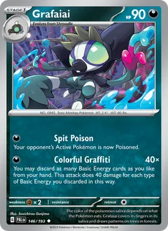 Grafaiai, Paldea Evolved, no. 146