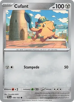 Cufant, Paldea Evolved, no. 149