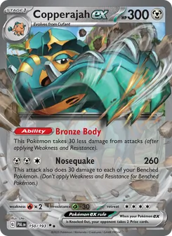 Copperajah ex, Paldea Evolved, no. 150