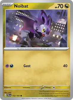 Noibat, Paldea Evolved, no. 152