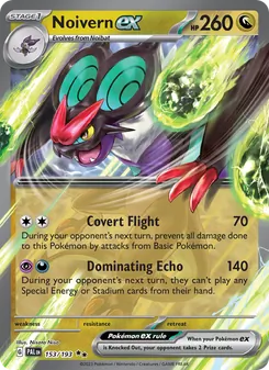 Noivern ex, Paldea Evolved, no. 153