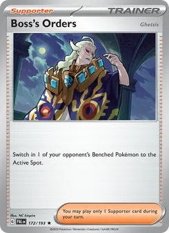 Boss's Orders, Paldea Evolved, no. 172