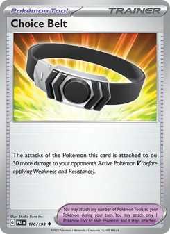 Choice Belt, Paldea Evolved, no. 176