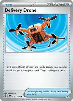 Delivery Drone, Paldea Evolved, no. 178