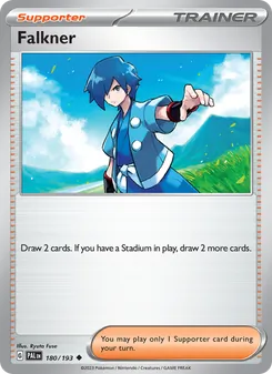 Falkner, Paldea Evolved, no. 180