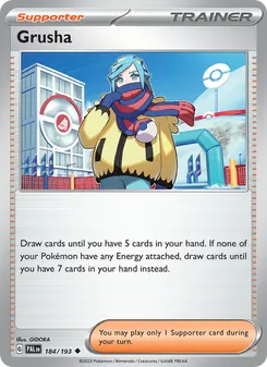 Grusha, Paldea Evolved, no. 184