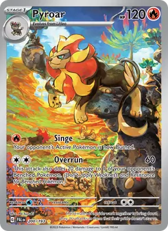 Pyroar, Paldea Evolved, no. 200