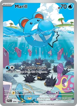 Marill, Paldea Evolved, no. 204