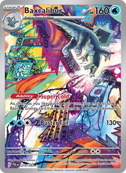 Baxcalibur, Paldea Evolved, no. 210