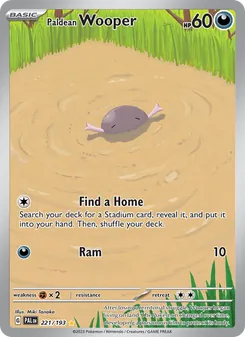 Paldean Wooper, Paldea Evolved, no. 221