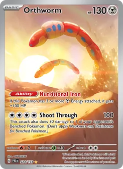 Orthworm, Paldea Evolved, no. 224
