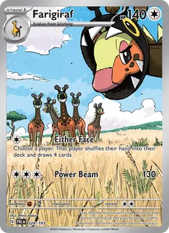 Farigiraf, Paldea Evolved, no. 228