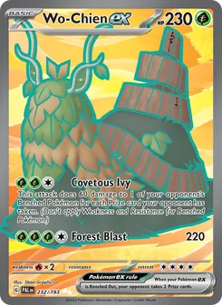 Wo-Chien ex, Paldea Evolved, no. 232