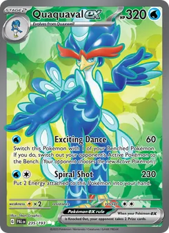 Quaquaval ex, Paldea Evolved, no. 235