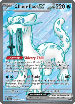 Chien-Pao ex, Paldea Evolved, no. 236