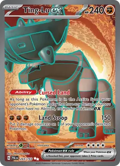 Ting-Lu ex, Paldea Evolved, no. 243