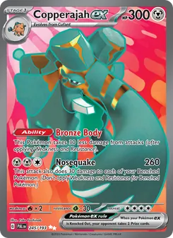 Copperajah ex, Paldea Evolved, no. 245