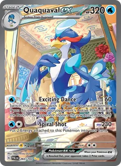 Quaquaval ex, Paldea Evolved, no. 260