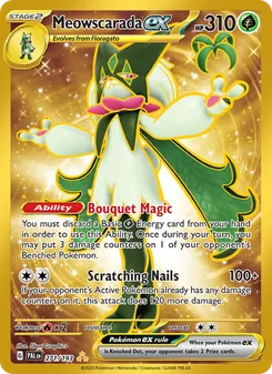 Meowscarada ex, Paldea Evolved, no. 271