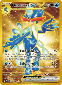 Quaquaval ex, Paldea Evolved, no. 273