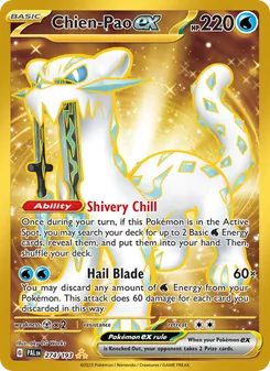 Chien-Pao ex, Paldea Evolved, no. 274