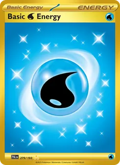 Basic Water Energy, Paldea Evolved, no. 279