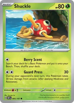 Shuckle, Obsidian Flames, no. 005