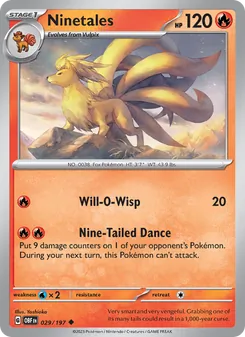 Ninetales, Obsidian Flames, no. 029