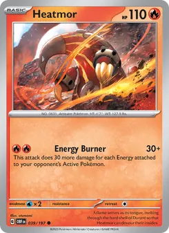 Heatmor, Obsidian Flames, no. 039