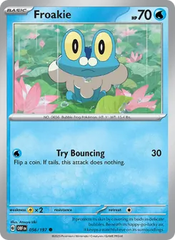 Froakie, Obsidian Flames, no. 056