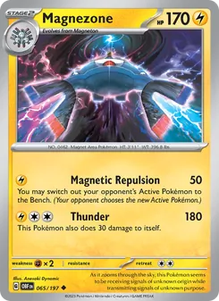 Magnezone, Obsidian Flames, no. 065