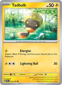 Tadbulb, Obsidian Flames, no. 074
