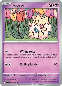 Togepi, Obsidian Flames, no. 083