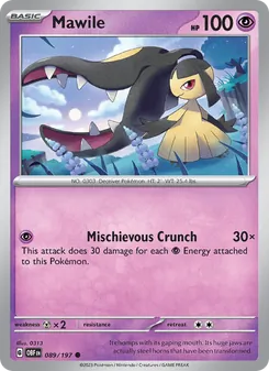 Mawile, Obsidian Flames, no. 089