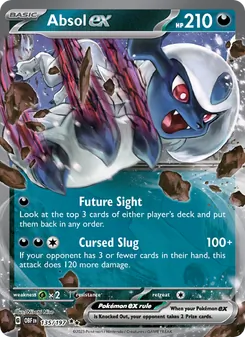 Absol ex, Obsidian Flames, no. 135