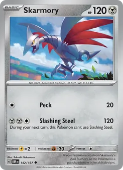 Skarmory, Obsidian Flames, no. 142