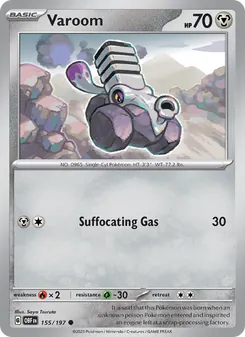 Varoom, Obsidian Flames, no. 155