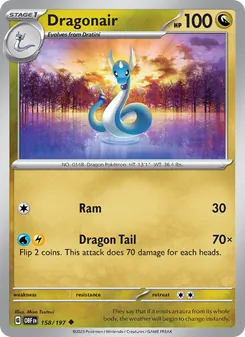 Dragonair, Obsidian Flames, no. 158