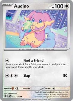 Audino, Obsidian Flames, no. 173