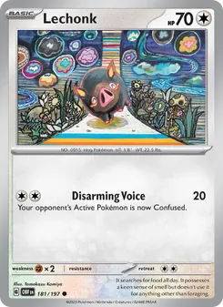 Lechonk, Obsidian Flames, no. 181